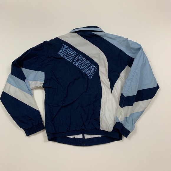 Vintage 90s UNC Carolina windbreaker zipper - Picture 2 of 4